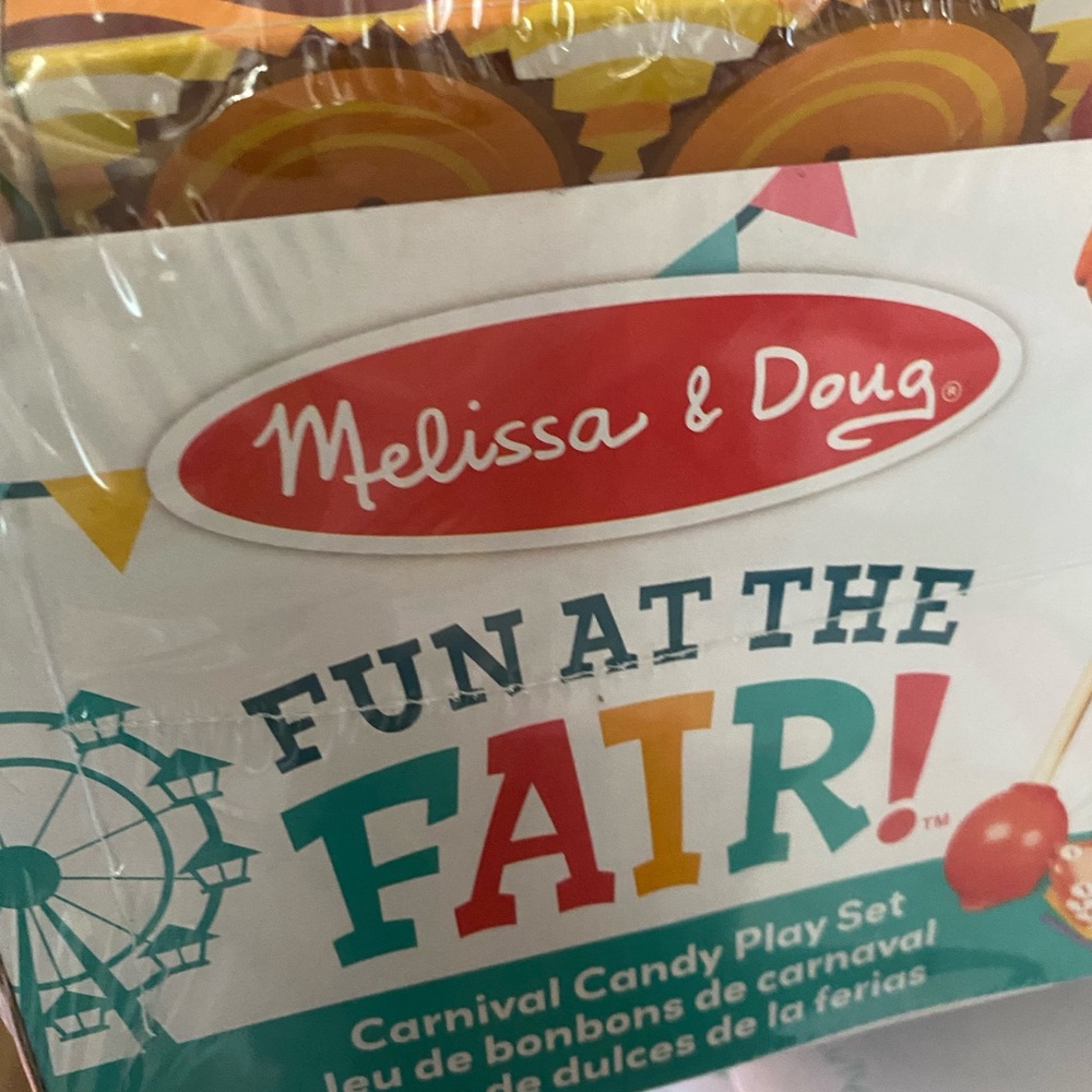 Melissa & Doug - Fun at the Fair! Carnival Candy Play Set!